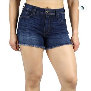 Fran Denim Ruby Loose Fit curvy Shorts